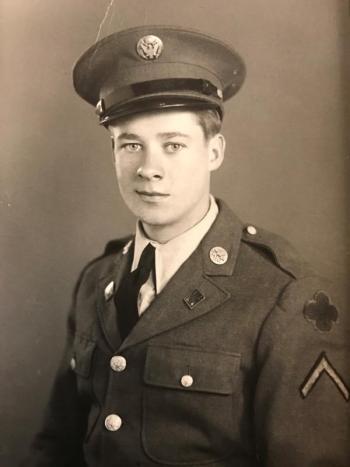 Curtis W. West circa World War Two. Courtesy photo