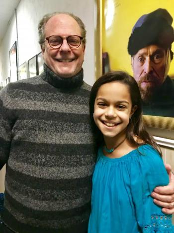 Guy Scott and daughter Sophia Scott at the premiere. Cherie Scott photo