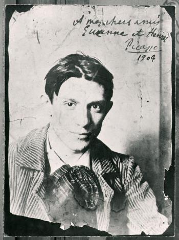 Pablo Picasso (1881-1973), 1904 (b/w photo), French Photographer, (20th century) / Musee de Montmartre, Paris, France / Archives Charmet / Bridgeman Images © Succession Picasso/DACS, London 2018 Pablo Picasso
