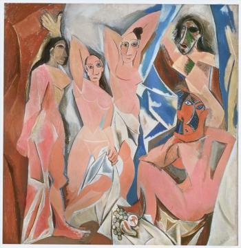 Pablo Picasso, Les Demoiselles d’Avignon,1907, Oil on canvas. Acquired through the Lillie P. Bliss Bequest (by exchange) © Succession Picasso/DACS, London 201 “Les Demoiselles” - Pablo Picasso