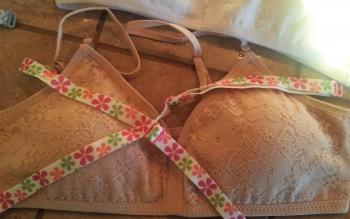 A floral strap option makes this lovely Grace lace T-shirt bra ultra feminine. LISA KRISTOFF/Boothbay Register