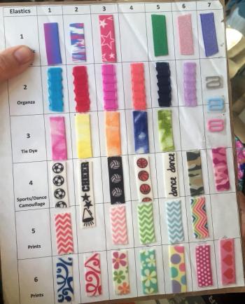 The strap board! A set of straps for every occasion, for every girl. Who doesn’t love options? Her-Rah! First Bra