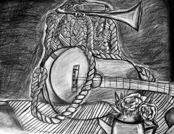 “Still Life” by BRHS senior Duyen Nguyen is among the creative works included in the Youth Art Month exhibition at the Portland Museum of Art through April 1. Courtesy photo Duyen Nguyen
