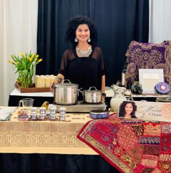 Cherie Scott, creator of “Mumbai to Maine” - the culinary blog and TV series. Courtesy photo