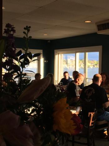Taka dining room. KELLIE BIGOS/Boothbay Register
