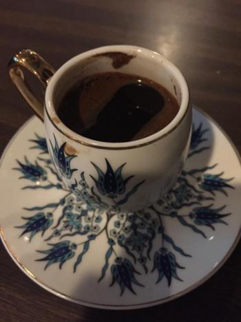Turkish coffee. KELLIE BIGOS/Boothbay Register