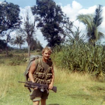 Pat Farrin in Vietnam. Courtesy photo
