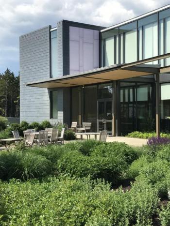 Bigelow Laboratory's north wing. KELLIE BIGOS/Boothbay Register
