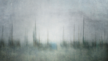 “Harbor Secret,” a digital photograph by Olga Merrill. See this image and others reflecting her vision at Green Lion Gallery, Bath. Courtesy of the venue Olga Merrill