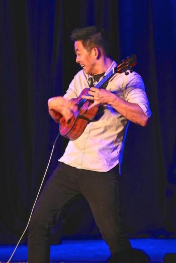 Jake Shimabukuro at the Boothbay Harbor Opera House 2019 - Robert Mitchell photo