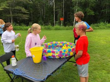 Pick a duck, win a prize. JENNY BENNETT/Boothbay Register