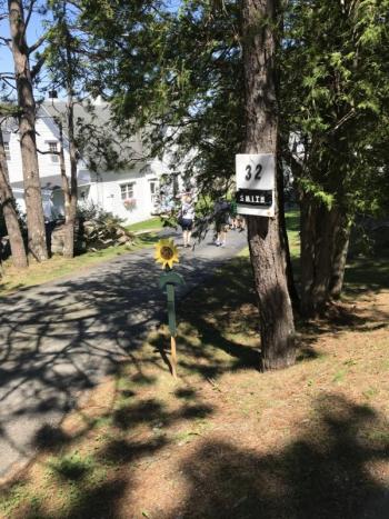 Drive leading to Smith House. KELLIE BIGOS/Boothbay Register