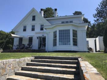 Smith House from the water. KELLIE BIGOS/Boothbay Register