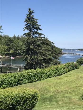 Water view from Smith House. KELLIE BIGOS/Boothbay Register