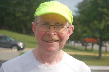 Jim Ryan, 65, ran in his 280th race, after cancer treatment. ART MAYERS/Boothbay Register