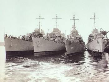 Destroyers produced by BIW. Courtesy of Peggy Konitzky