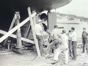 War production for the Navy. Courtesy of Peggy Konitzky