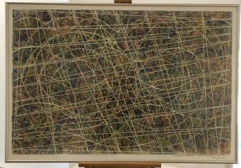 A new work by Terry Seaman, “Contrapuntal Entropy,” from the new show at Studio 53. Opening reception is Aug. 31, 5-8 p.m. Courtesy of Heidi Seidelhuber Terry Seaman