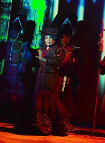 Watch it. The Wicked Witch of the West is waiting for you ... at Maine State Music Theater. Roger S. Duncan Photography