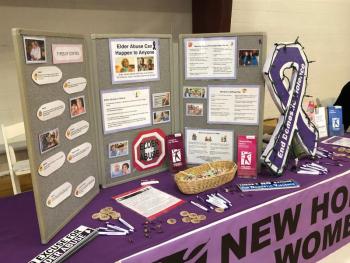 A powerful message from New Hope for Women. JENNY BENNETT/Boothbay Register