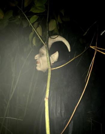 Warlock on the loose. KELLIE BIGOS/Boothbay Register