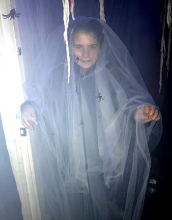 A friendly ghost. KELLIE BIGOS/Boothbay Register