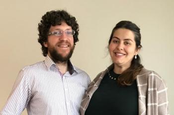 Andrew and Maria Robertson. KELLIE BIGOS/Boothbay Register