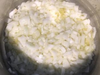 Onions in butter. Lisa Orne Hallinan photo