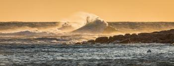 The rough sea at Ocean Point on Oct. 31. Mike Leonard photo