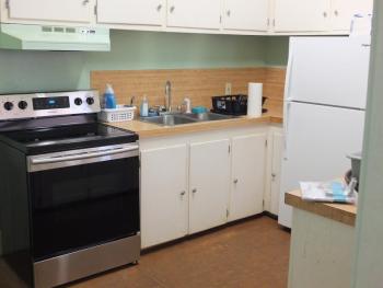 Boothbay Region Lions Club recently bought a new oven for the East Boothbay Harbor fire station, their new clubhouse. BILL PEARSON/Boothbay Register