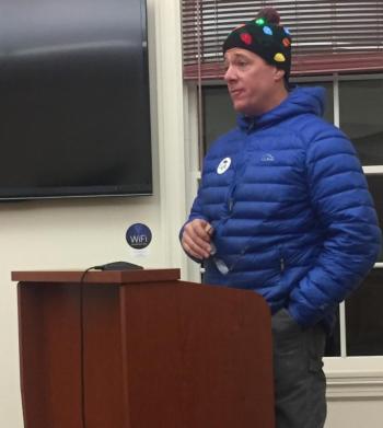 Businessman Lester Spear received board approval Nov. 13 for a special event permit during Boothbay Lights and Gardens Aglow. BILL PEARSON/Boothbay Register
