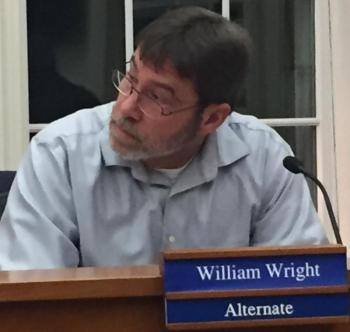 During the Nov. 20 meeting, the Boothbay Planning Board welcomed Bill Wright as a new alternate member. BILL PEARSON/Boothbay Register