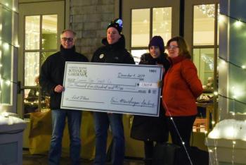 Cameron Clan Snack Co. (Food Trucks A-Go) won first place in the business category. Courtesy of CMBG