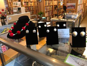 Earrings and more from Southport Silver. JENNY BENNETT/Boothbay Register