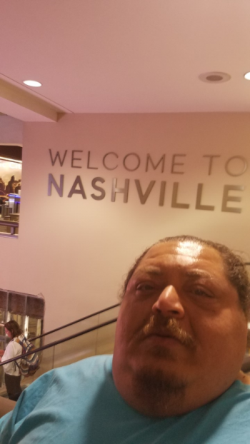 Corey “Bo Bo” Tibbetts arrives in Nashville Jan. 16 to audition in the open call for “The Voice.” Corey Tibbetts photo