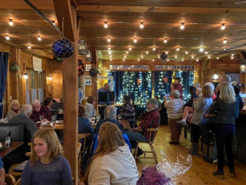 Corey Tibbetts, aka Bo Bo, takes center stage at Brady’s Jan. 12 during his Break-A-Leg Send Off Party. Bo Bo leaves Jan. 16 to audition in an open call for “The Voice” in Nashville this weekend. Courtesy of Jen Mitchell