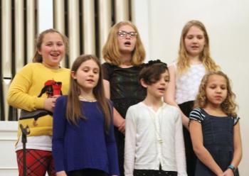 Fourth Grade Chorus. STEVE EDWARDS/Boothbay Register