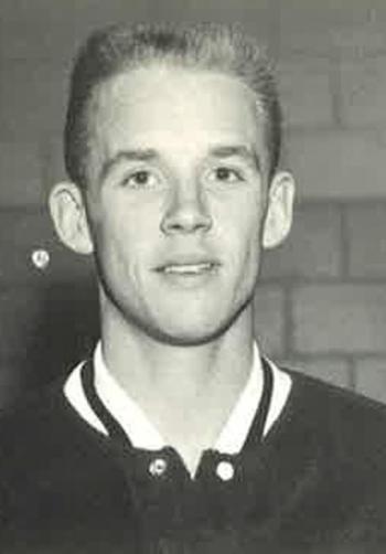 I.J. Pinkham as a basketball player at Farmington State College. File photo