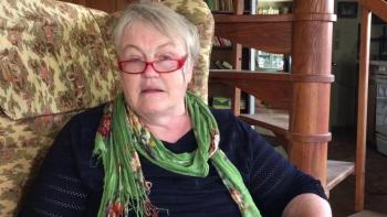 Former State Senator Marge Kilkelly delivered wise words about both Frances Perkins and Sheriff Brackett’s approach to policing. Courtesy photo