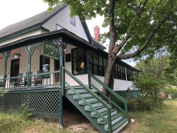 As a Father’s Day gift, Jeff and his son spent a few days at the historic Weatherby’s sporting camp in Downeast Maine. Courtesy of Jeff Wells #bird-column, #boothbay-register, #weatherby’s, #AllisonWells #JeffandAllisonWells, #birds, #maine