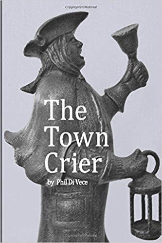 Look familiar? When Phil Di Vece had his newspaper Wiscasset Times, he had this figurine custom-made as part of the sign. Now it is on the cover of Di Vece’s latest book. Courtesy image