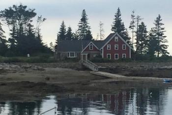 This famous Cape Island abode was on the Southport Island route. LISA KRISTOFF/Boothbay Register