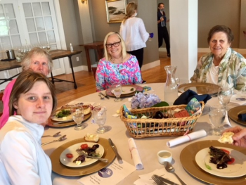 From left, Elisabeth and Dee Wright, Ronnie and Mary Pierce. Dan Zajdel photo
