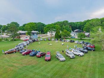 Rotary’s “Circling the Wagons” at the Boothbay Railway Village. Jonne Trees photo