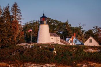 Burnt Island Lighthouse. Mike Leonard photo