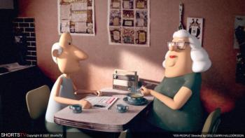 “Yes - People” - from Pixar, nominated as one of the Live-Action Shorts; 2021 Academy Awards. Courtesy of Andrew Fenniman Yes - People