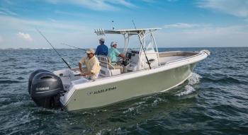 The 26-foot, 242 Center Console is a 2022 model and accommodates 10. Courtesy photo
