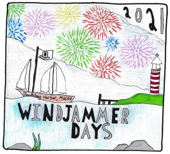 Seventh grade BRES student Bailey Ann Lewis’ design tied with four others in judges’ votes. Courtesy of Rosemary Bourette