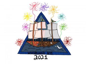 Seventh grade BRES student Rose Campbell’s design took third place. Courtesy of Rosemary Bourettte