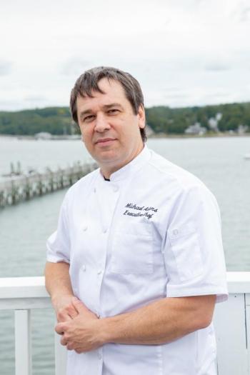 Chef Michael Adams of Lehigh Valley culinary fame now runs Water’s Edge’s kitchen. Courtesy photo